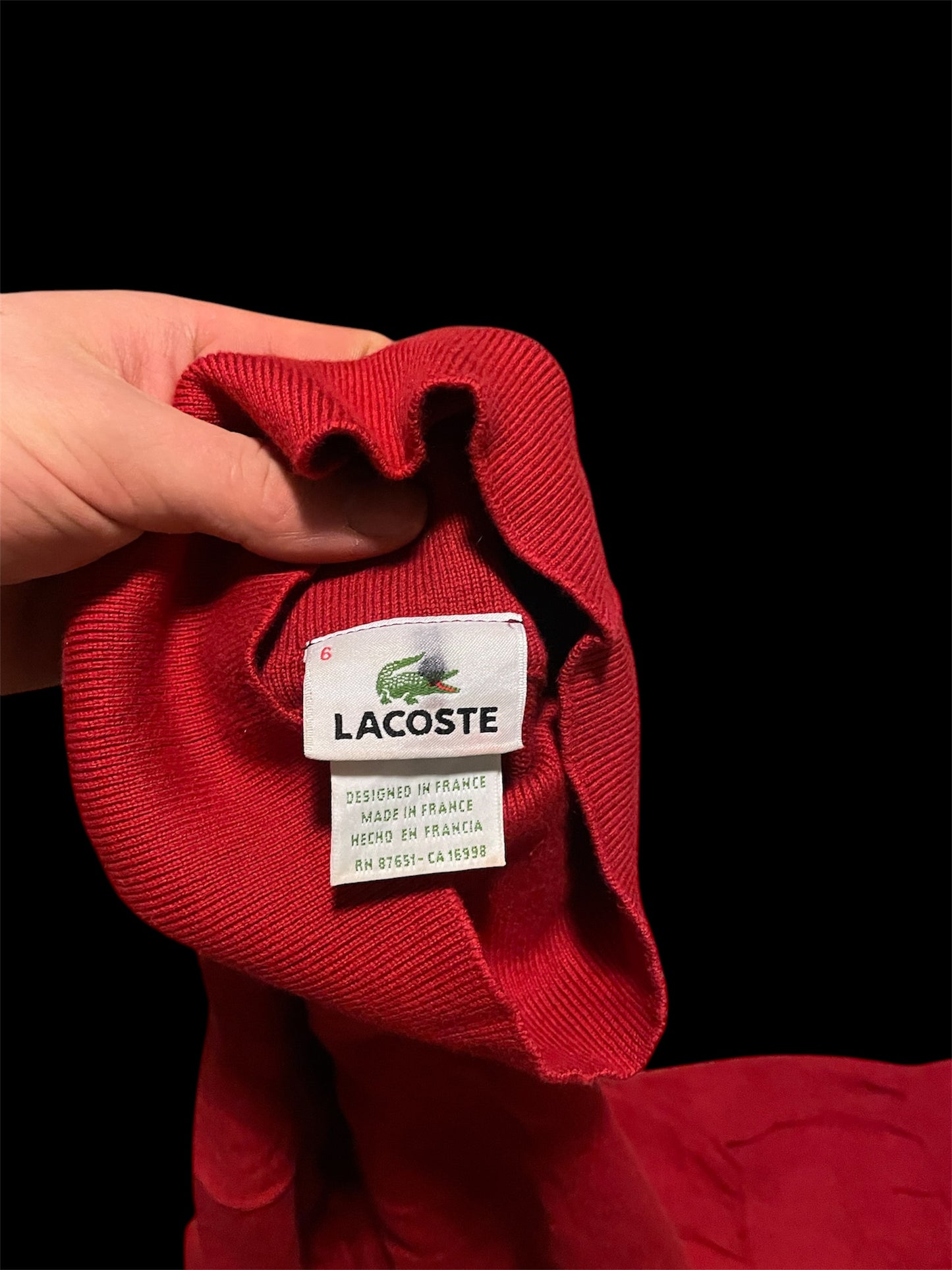 Lacoste Vintage Sweater (XL)