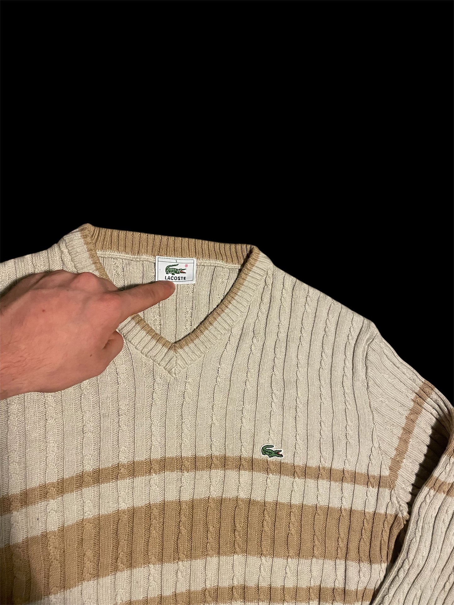 Lacoste Vintage Sweater (L)