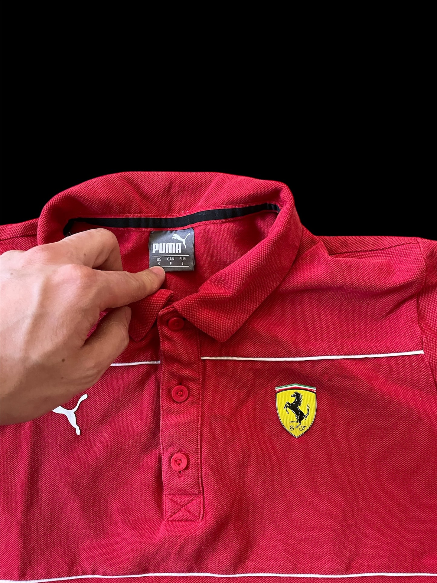 Vintage Ferrari Poloshirt (S)