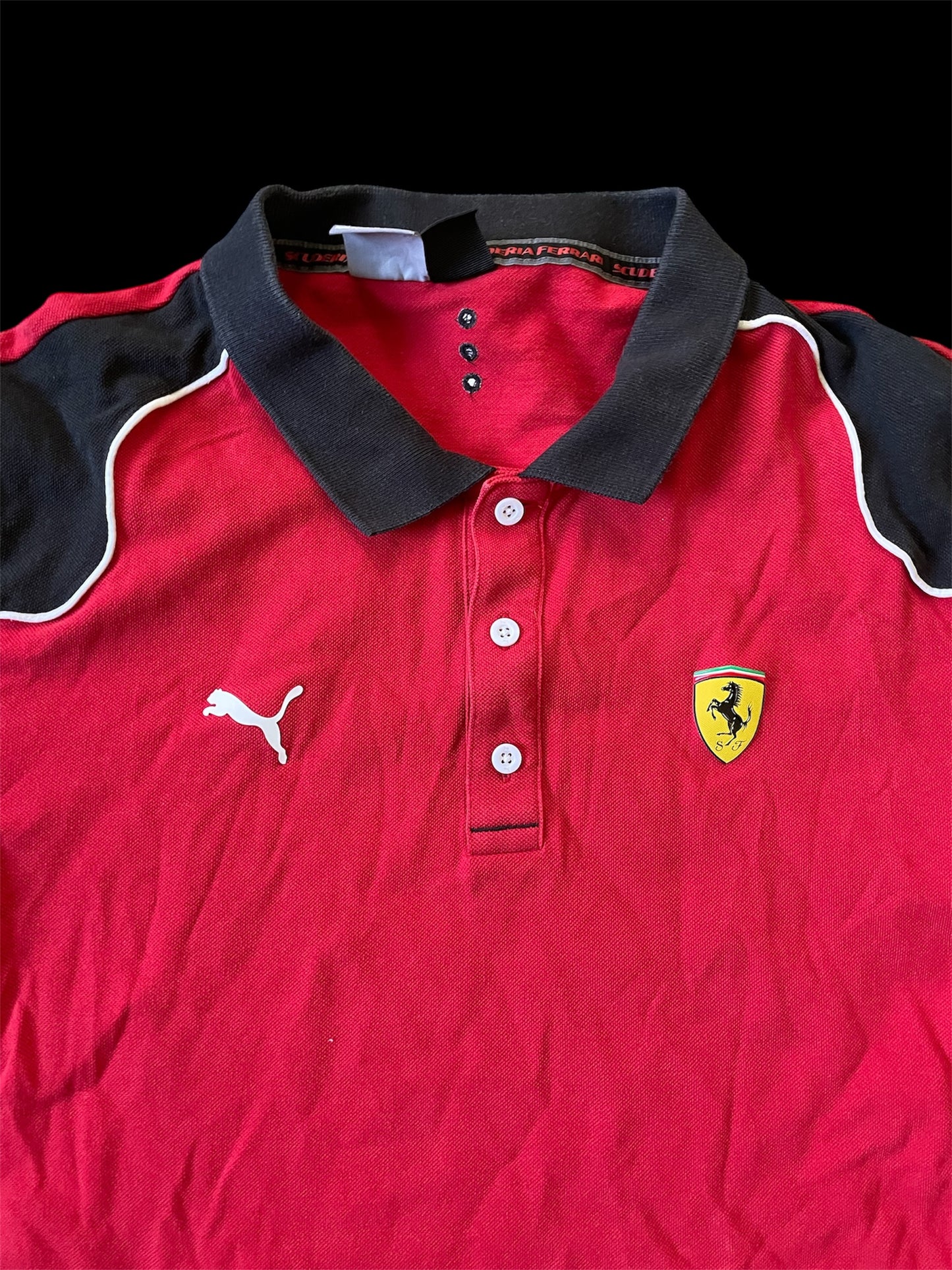 Vintage Ferrari Poloshirt (XL)